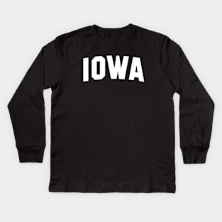 Iowa Kids Long Sleeve T-Shirt